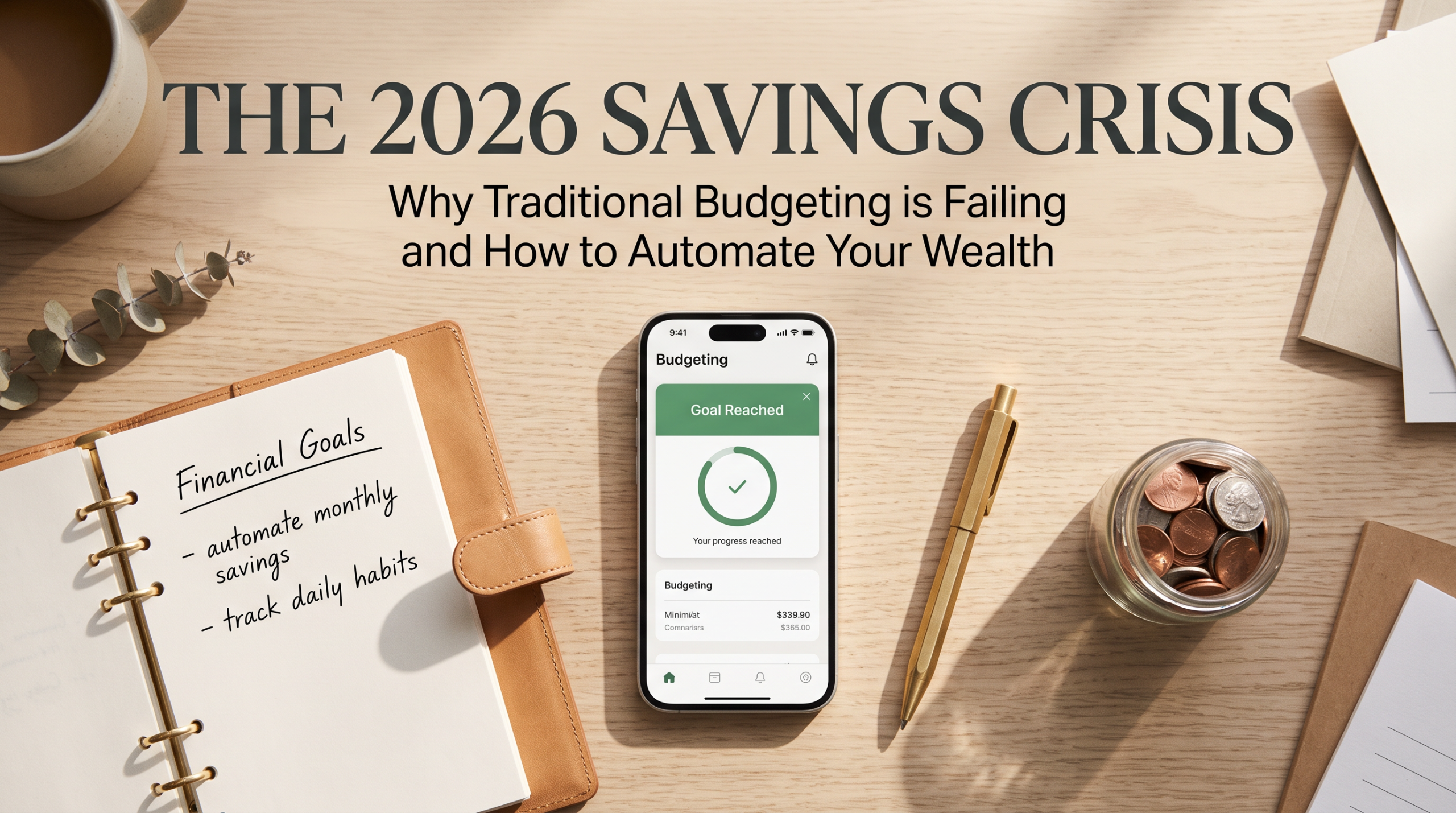 The 2026 Savings Crisis | Why Traditional Budgeting is Failing and How to Automate Your Wealth