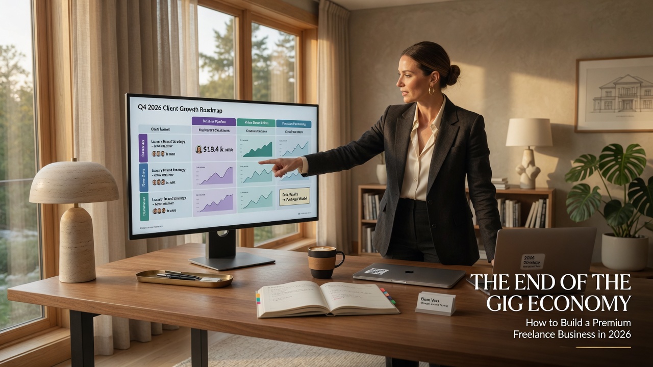 The End of the Gig Economy How to Build a Premium Freelance Business in 2026