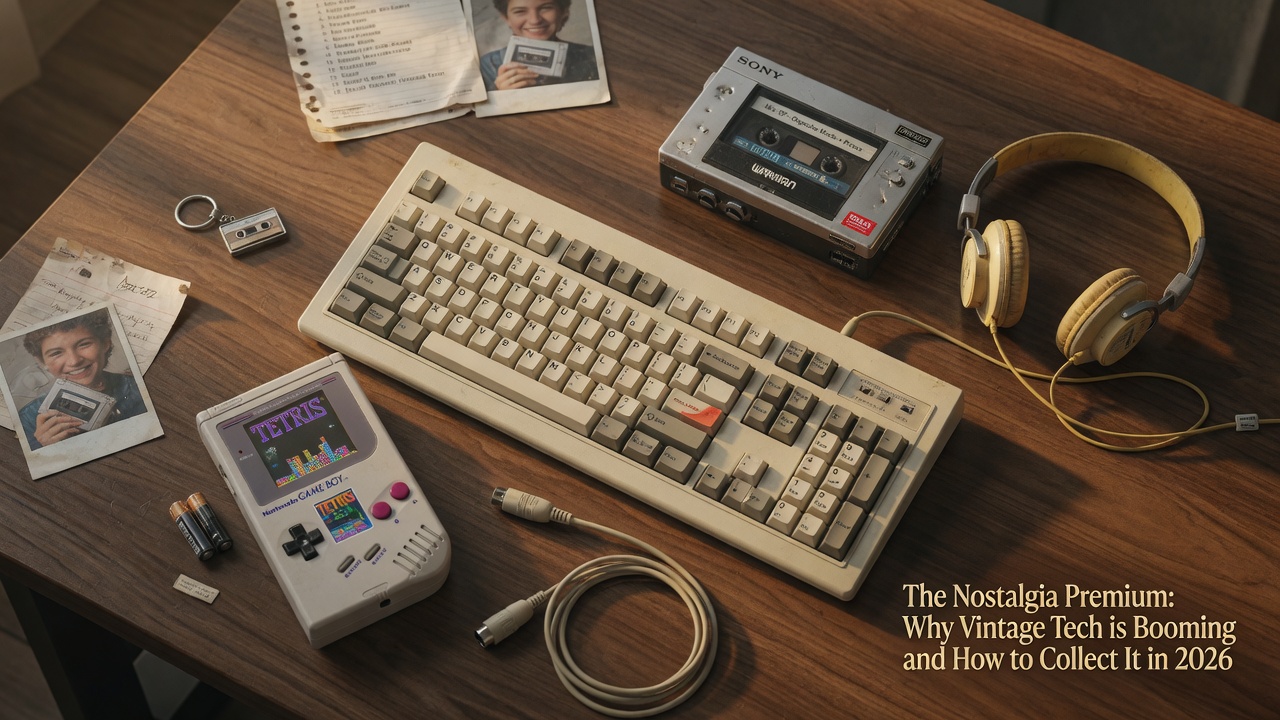 The Nostalgia Premium Why Vintage Tech is Booming and How to Collect It in 2026