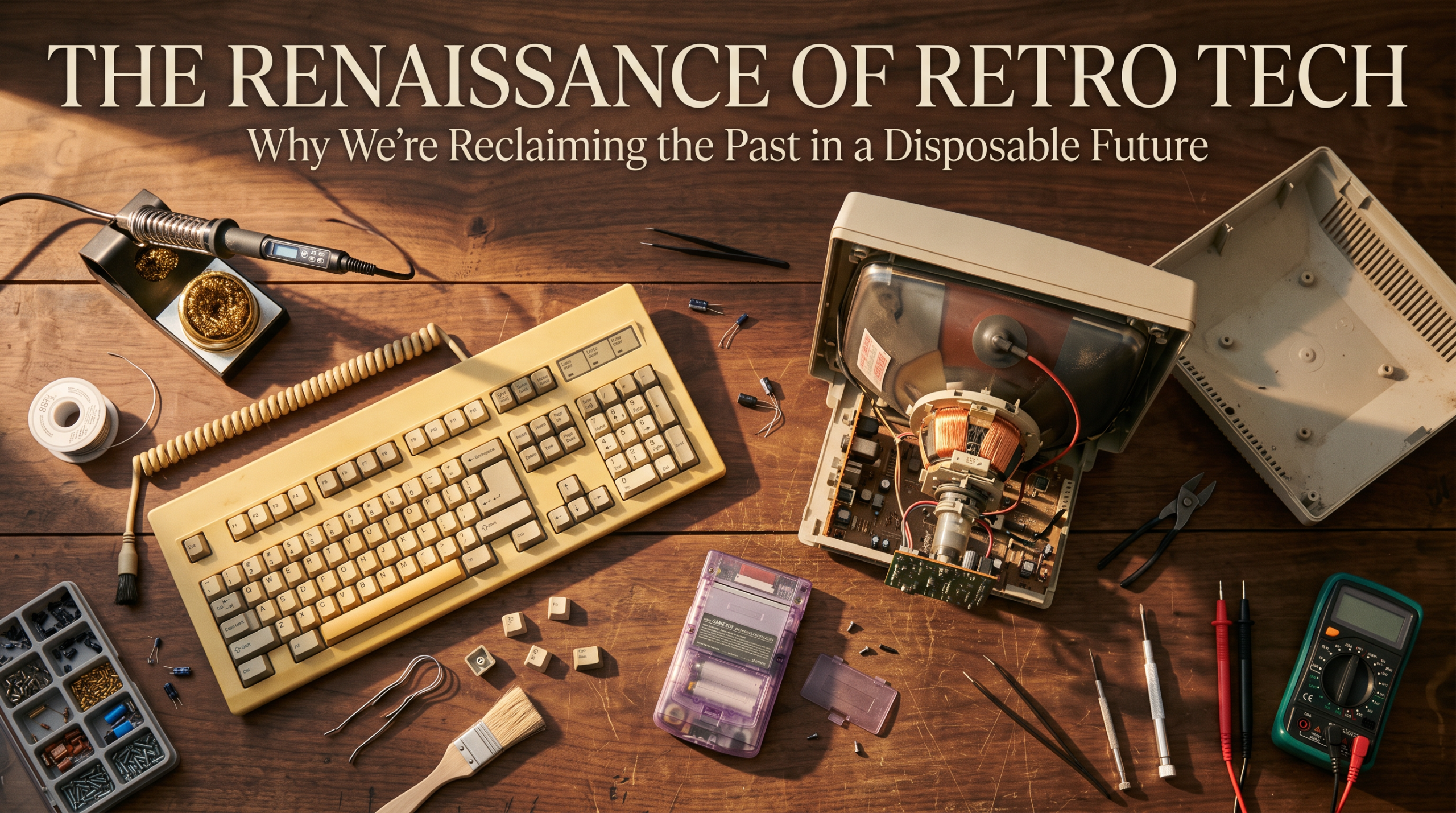 The Renaissance of Retro Tech | Why We’re Reclaiming the Past in a Disposable Future